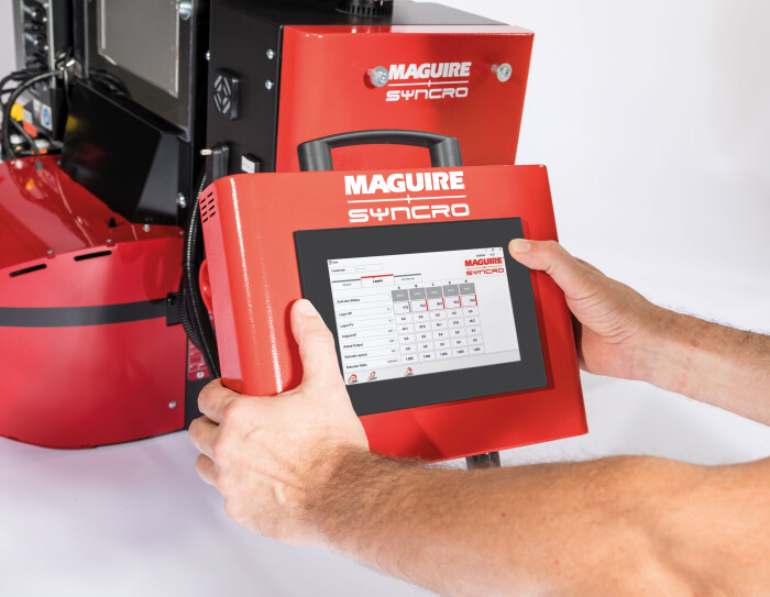 Maguire+Syncro HMI on WXB Blender