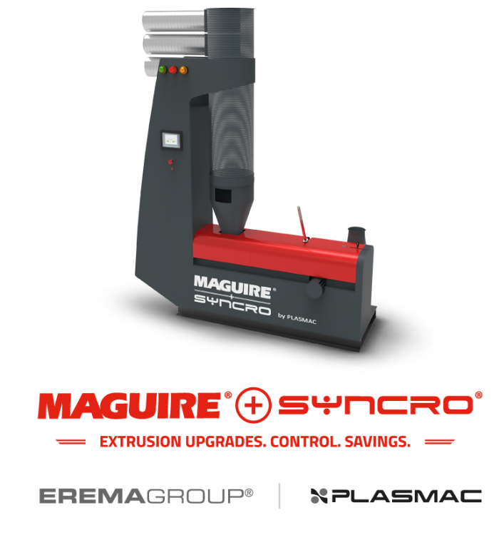 Maguire+Syncro Alpha recycling extruder